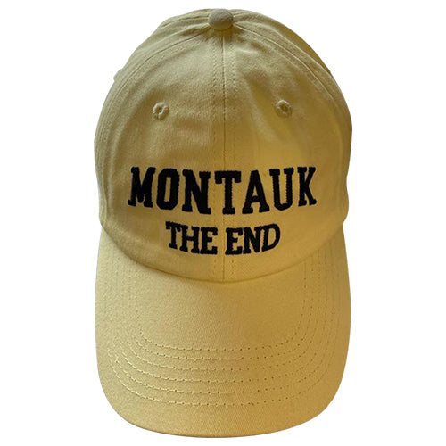 Montauk Cotton Adjustable Fashionable Unisex Baseball Cap
