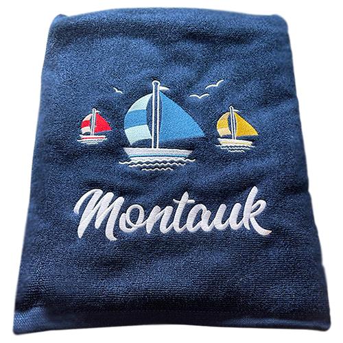 Montauk 100% Cotton Ultra Soft Highly Absorbent Compact Quickdry Beach Bath Towels