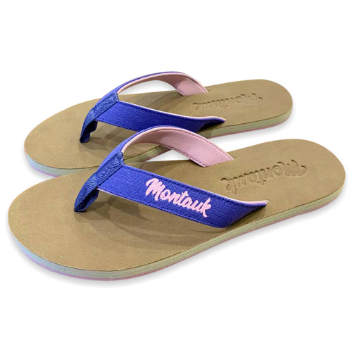 Montauk Men's Women's Casual Comfort Flip Flops Beach Non-Slip Slippers