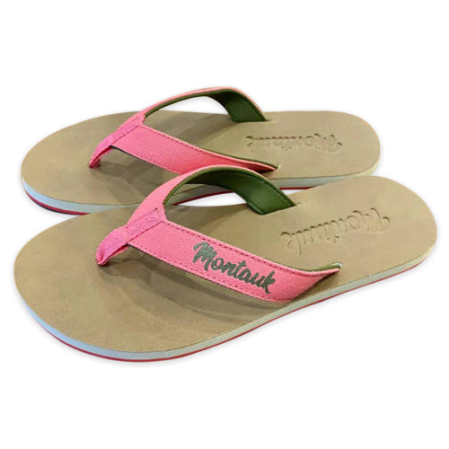 Montauk Men's Women's Casual Comfort Flip Flops Beach Non-Slip Slippers