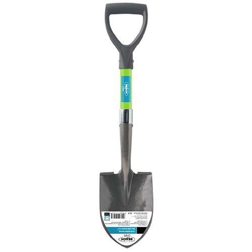 BeachFun Round Point Shovel with Steel D-Handle