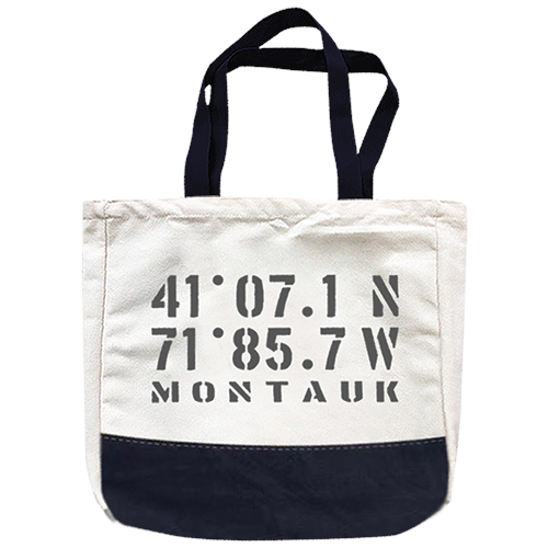 Montauk Coordinate Tote High Quality Reusable Grocery Shopping Cloth Bag
