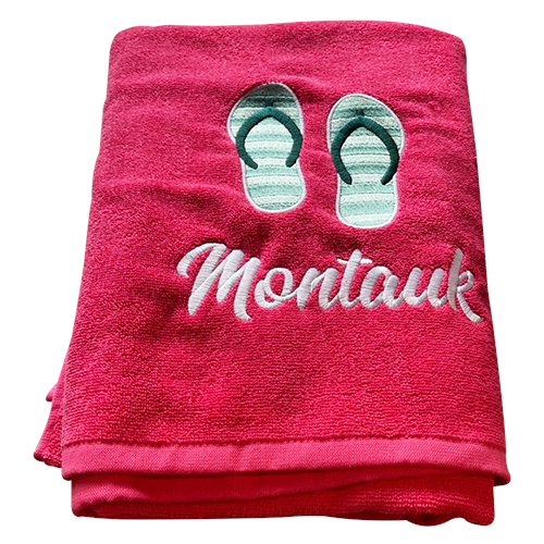 Montauk 100% Cotton Ultra Soft Highly Absorbent Compact Quickdry Beach Bath Towels